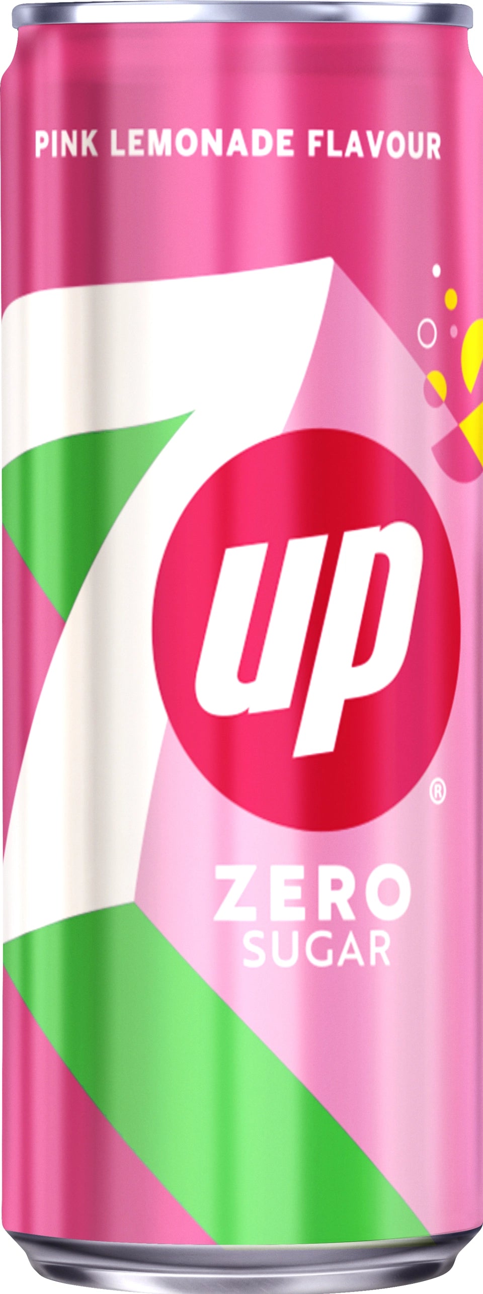 7UP PINK LEMONADE ZERO SUGAR 330ml