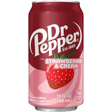 Dr. Pepper Strawberry & Cream Soda 355ml